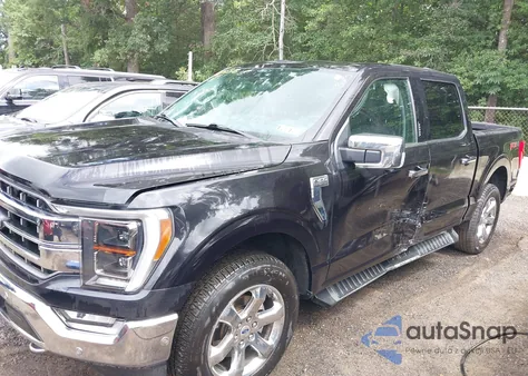 2021 Ford F-150 Lariat from USA, damaged, VIN 1FTFW1E88MKE31287